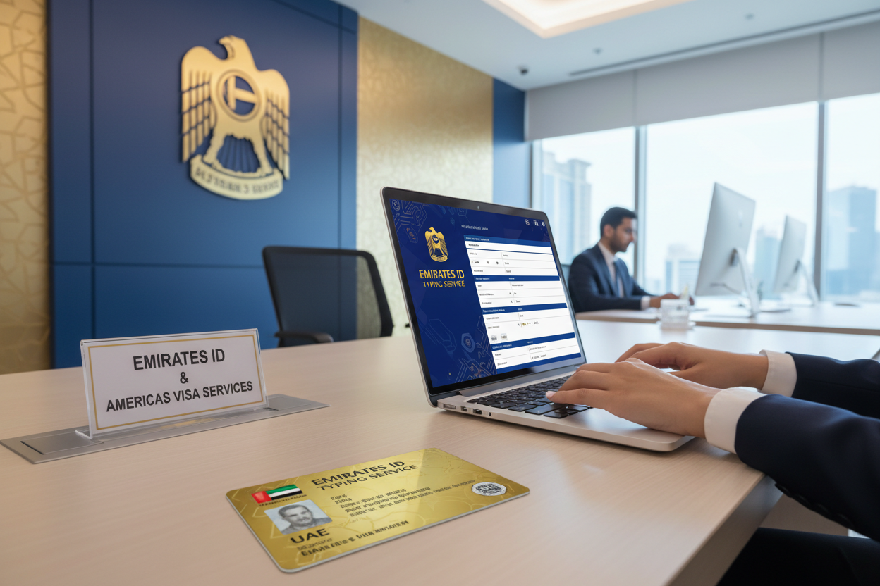 Emirates ID Typing Service
